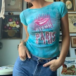 Paris baby tee